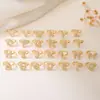 Austrália e antigo venda cruzada de nicho de luxo banhado a cobre ouro 18K 26 letras inglesas anel de zircônia anel joker feminino