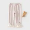 Leggings de Bebé Primavera 2026 Conjunto de Primavera Leggings para Niñas Pantalones Largos para Niños Encaje Dulce Leggings Versátiles