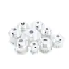Polia síncrona 5M 50 dentes, largura da ranhura 16/21/27, polia com flange BF, diâmetro externo do dente 78,43, furo interno 12-25