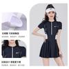 Traje de Baño Entero con Espalda Descubierta, Traje de Baño de Carreras para Mujer, Traje de Baño Deportivo 2026, Traje de Baño Especial para Mujer Talla Grande Negro