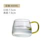 Tetera de vidrio borosilicato resistente al calor con asa, de gran capacidad, para uso doméstico, para agua fría y hervida.