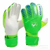 Guantes de Portero de Fútbol Látex Engrosado Antideslizantes con Protección para los Dedos Adultos Niños Entrenamiento de Fútbol Competición Guantes de Portero