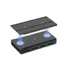 Extensor USB de Nuevo Producto Transfronterizo Riel Estación de Acoplamiento Separada Soporta Succión Magnética Uno a Cuatro Suministro de Alto Potencial