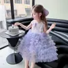 Vestido de Dibujos Animados para Niña Verano Niños Chaleco Kuromi Vestido Falda Pastel Vestido de Princesa Peludo para Bebé Moderno