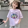 Novedades 2026 Camisetas Modernas para Niños Mayores, Camisetas de Manga Corta para Niñas, Camisetas Casuales de Algodón Puro para Verano