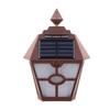 Luces de valla exterior vintage luces solares luces de pared hexagonales luces de pared para patio exterior luces decorativas para patio
