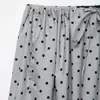Comercio Exterior Transfronterizo Ropa de Mujer 2026 Nuevos Productos Moda Europea y Americana Versátil Falda Midi de Lunares 1255428