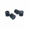 25 * M6 tapón de tuerca redonda, tuerca ajustable, almohadilla para el pie, tapón de la manga de la rueda, tapón redondo, almohadilla para el pie del estante del gabinete de exhibición