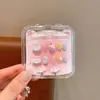 Pegatinas de Uñas para Niñas, Parches de Arte de Uñas Lindos y Divertidos, Piezas de Uñas Removibles para Niñas, Uñas Portátiles Dulces y Encantadoras al por Mayor