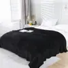 Manta de flanela dupla face, lençol de veludo de leite espessado para o inverno, peça única para uso em casa ou dormitório, manta de flanela e fleece de coral