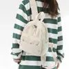 Mochila de veludo 602 tecido macio qualidade excelente estabilidade do cliente