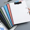 Carpeta A4 Carpeta de Almacenamiento de Folletos Carpeta con Bloc para Escribir Cubierta Dura Carpeta para Exámenes de Estudiantes Carpeta de Archivo A3