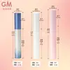 Tubo de Aluminio de Gama Alta para Delineador 5ml Redondo Plateado Mate Dorado Botella para Sérum de Crecimiento de Pestañas Material de Empaque Cosmético Listo para Usar