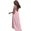2026 Transfronterizo Amazon Nuevo Vestido de Casa Suelto Estampado sin Tirantes para Mujer Vestido de Playa
