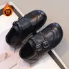 Zapatos de Piel para Niñas Estilo Primavera 2026, Mocasines de Suela Blanda Estilo Británico para Niños, Zapatos Individuales Birkenstock