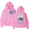 Suéter de estilo europeo y americano nuevo 2024 para hombres y mujeres con estampado de anime retro, sudadera oscura con capucha para hombres y mujeres