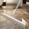 Trapeador Mágico Escoba Silicona Agua Barrido Artefacto Doble Propósito Seco y Húmedo Raspador de Piso Inodoro Baño Limpiador Grande