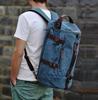 Mochila Masculina Lona Coreana Mochila Masculina Britânica Mochila Esportiva Estudantil Tendência Mochila de Viagem Outdoor