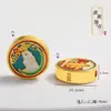 Accesorios DIY Chapados en Oro, Cuentas Espaciadoras de la Fortuna Inspiradas en Zen, Accesorios para Pulseras, Materiales para Cuentas, Joyería de Cuerda Trenzada, Estilo Retro Artístico