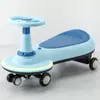 Carrinho de Girar Infantil para Idades 1-6, Brinquedo de Balanço que Não Tomba, Carrinho de Girar Deslizante, Carrinho de Bebê com Rodas Universais, Carrinho Deslizante