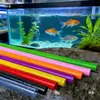 Conector pagoda pvc rojo amarillo verde naranja morado transparente negro suave duro conexión rápida puerto de oxigenación acuario accesorios para acuario 9