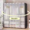 Guarda-Roupa Quarto Casa Simples Tecido Guarda-Roupa Montagem Quarto de Aluguel Uso Robusto Durável Armário de Roupas Novo Estilo 2026