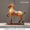 Adornos artesanales de resina con diseño de caballo al éxito al por mayor, para el hogar, la sala de estar, el porche, el escritorio, regalos de inauguración de la empresa.