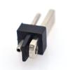 01 Plugue Macho/01 Plugue Fêmea/01 Conector de Fio Cobre Puro 01 Plugue Iluminação Cadeira de Massagem Elétrica Haste de Empurrar Plugue de Alimentação