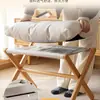 Descanso de pés para sofá de casa, descanso de pés sob a mesa para estação de trabalho de escritório, tapete para os pés, banquinho elevatório para os pés, ferramenta anti-cruzar as pernas