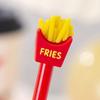 Caneta Gel Fofa e Criativa de Hambúrguer de Fast Food e Sorvete Material Escolar para Estudantes Atacado Dia das Crianças Presente de Fim de Ano de Natal