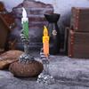 Luces de Velas de Halloween, Pequeños Regalos de Halloween, Manos de Fantasma Brillantes Electrónicas LED, Suministros de Decoración de Esqueleto, Accesorios Creativos