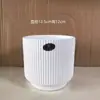 Maceta de Cerámica Estilo Europeo Retro de Pie Alto Personalidad Creativa Redonda Grande Blanco Beige Hogar Sala de Estar Balcón Uso Universal