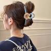 Presilha de Garra de Alta Qualidade para Mulheres, Novo Estilo 2025, Presilha de Cabelo de Gatinho Delicada, Presilha Tubarão para Cabelo Grosso, Acessório de Cabelo para Coque na Nuca