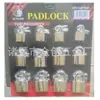 Fábrica de Cadeados Atômicos da Zhongchuang Hardware: Cadeados em Cartela Blister, Cadeados Atômicos no Atacado, Cadeados de Ferro