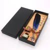 Pluma de inmersión retro estilo europeo Pluma de pluma de pavo real británica Pluma metálica húmeda para estudiante Traje de regalo de cumpleaños