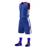 Traje de baloncesto americano en stock impresión más número adulto niños secado rápido transpirable traje de entrenamiento a mapa traje de baloncesto personalizado