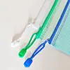 Bolsa de Archivo de Rejilla para Oficina, Bolsa de Información Portátil Impermeable de Color, Bolsa de Papelería con Cierre Transparente, Bolsa de Información para Estudiantes al por Mayor