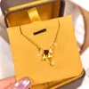 Collar con Colgante de Corazón y Lazo de Cristal Natural Diseño Único Artesanía Cepillada Cadena para Clavícula de Plata de Ley S925 para Novia