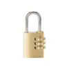 En stock de fábrica Candado de Código de Cobre Puro 20 30 40 mm Candado para Equipaje Candado para Gabinete Cajón Candado para Mochila Candado para Armario de Almacenamiento