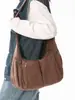 Bolso de Hombro Estilo Nuevo, Bolso Dumpling, Elegante Bolso Cruzado, Estilo Deportivo Sencillo, Bolso de Hombro Tote Casual de Gran Capacidad