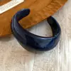 Pulsera Abierta Redonda de Acrílico Retro Europea y Americana, Simple, Moderna, Personalizada, Versátil, Diseño de Joyería para Mano de Nicho