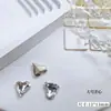 Venta al por mayor de joyas para uñas, transparentes, grandes diamantes con punta inferior, Super Flash, hacha torcida, gotas de agua, mariposa cuadrada gorda, accesorios para uñas de diamante blanco
