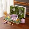 Exportar Batidor de Té Japonés Set de Té Matcha Cucharón de Té Cepillo para Matcha Cepillo Mezclador para Espumar Té con Leche Batidor de Té Cucharón de Té