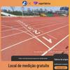 Escola Novo Padrão Nacional Pista de Plástico Parque Infantil Parque ao Ar Livre Jardim de Infância Partícula de Borracha EPDM Pista de Plástico