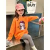 Camiseta básica de otoño 2026 para niñas, top infantil nuevo y elegante, camiseta de manga larga de algodón puro para niñas mayores