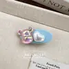 Clip de Pato Oval Lindo Oso Colorido Coreano Diseño de Nicho Clip Lateral de Letra Clip para Flequillo Accesorios para el Cabello Venta al por Mayor