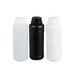 Botella redonda botella de plástico 500 ml embalaje de plástico borde de anillo botella redonda embalaje botella de plástico botella de desinfección venta directa de fábrica