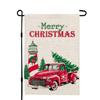Natal Novo Produto Grinch Natal Bandeira de Jardim Natalina Bandeira Decorativa para Exterior 30X45Cm Poliéster Dupla Face Feita Sob Medida