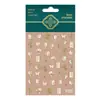 Redanco5D Embutido Popular Desenho Animado Adesivo para Unhas Bambu Verde Leque Dobrável Borboleta Adesivo Estéreo para Unhas Dr1584