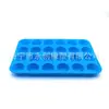 Molde de Silicona para Pastel de 24 Agujeros Bandeja para Hornear Molde para Gelatina y Pudín Molde para Magdalenas Molde para Hornear
